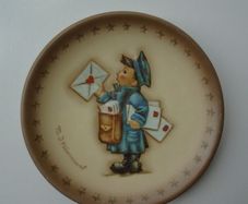 Vintage Hummel mini plate,Home decor, Collectable