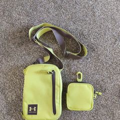 Under Armour Crossbody Bag and Pouch Neon