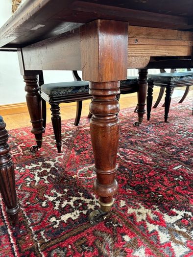 Antique Dining Table & Chairs