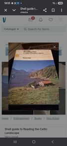 Vintage 80s Shell guide to Reading the Celtic Landscape by Richard Muir