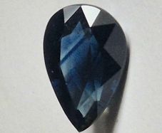 Blue Sapphire. Natural, no treatment. Over 3 carats in weight. Would look amazing in a gold ring.