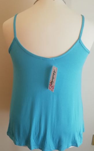 FREEPOST Ladies Sleeveless Top From Natalia New With Tags Vest Top Size M/L 14