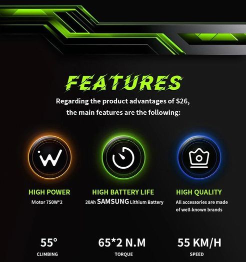 Duotts N26 Electric Bike