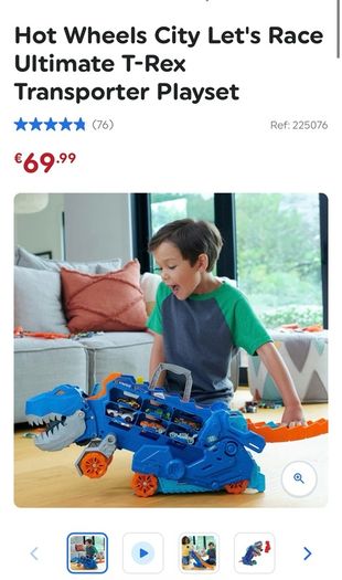 Hot Wheels Dino Car Transporter
