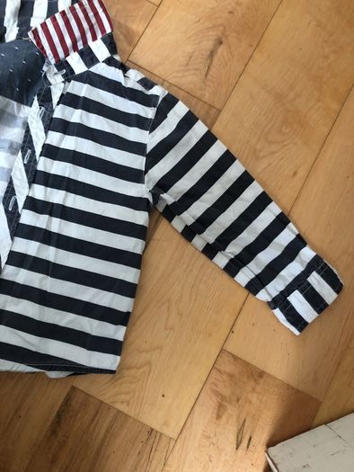 Mamas & Papas striped shirt and tie 2-3 years