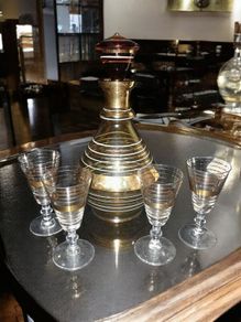 Art Deco Liqueur service