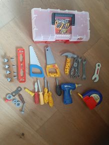 Toolbox and tools kids
