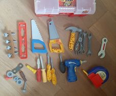 Toolbox and tools kids