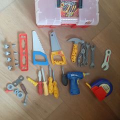 Toolbox and tools kids