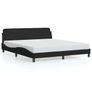 Bed Frame "Dover" Black 180x200 cm Super King Velvet Image 3