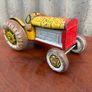 Vintage Mettoy red & yellow tinplate tractor Image 4