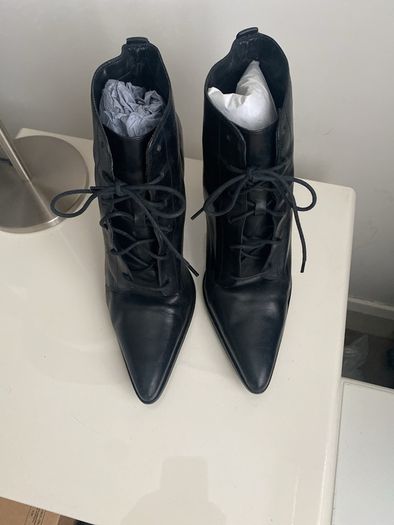 Ankle Boot Black Stillettir