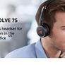 Jabra Evolve 75 Wireless Headset with Noise Cancellation Image 3