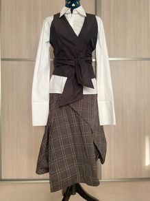 Skirt Blouse Wrap Coordinates