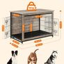 Dog Cage Heavy Duty crate for Home with Removable Tray Image 4