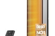 25 Inch Electric Heaters for Home, 70 Oscillating Fan Heater with Remote, 25dB Silent Ceramic Space Heater for Large Room, Low Energy, 3-Mode 3-Speed, Timer, Overheating&amp;Tip-Over Protection