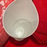 Pair of White Porcelain French fries Serving  Cones Image 5