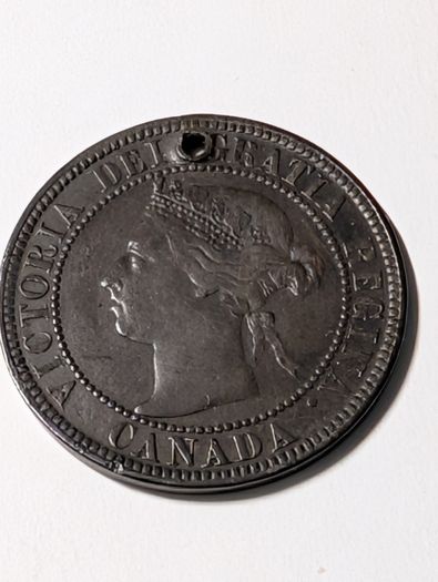 Canada Cent coin 1900