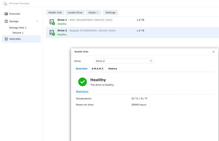 Synology DS218+ NAS
