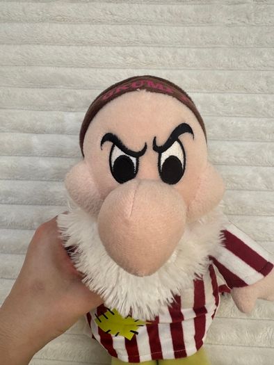 Disney Snow White & The Seven Dwarfs Grumpy  Approx. 14 in Night Shirt Used Please see photos