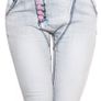 Skinnies w buttons size  8 10 12 Image 8