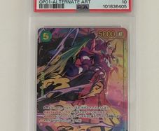 Psa 10 Yamato Op01-121 Sec Romance Dawn Alternate Art Japanese 2022