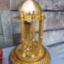 Vintage Brass Bandstand Clock Image 5