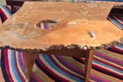 Vintage Dutch elm coffee table
