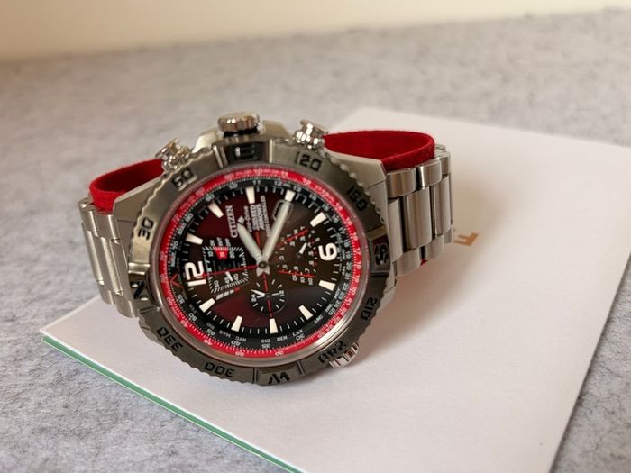 Citizen Red Arrows Navihawk AT8226-59X Full Set
