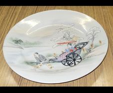 antique Japanese plate