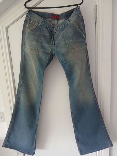 Jeans bootcut denim FCUK size 10