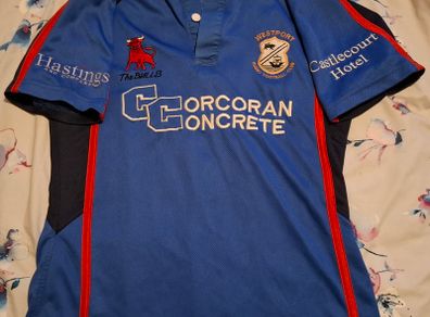 Vintage Westport Rugby Club Match Worn Rugby Union Jersey (Adult Medium) FREE POST