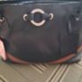 Beautiful GiGi Navy Soft Leather Hand/Shoulder Bag Image 2