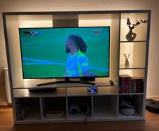 TV storage/ rack + LED
