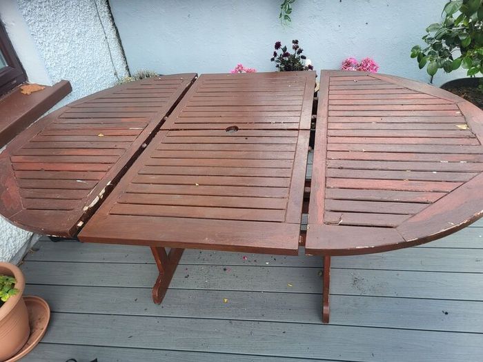 Wooden Garden Table
