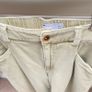 ASOS DESIGN Washed Khaki Laundered Cropped Wide Leg Trousers Pants - UK 10 12 Image 4