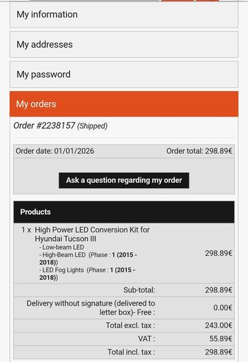 LED light kit