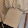 Cute Cream XS Bershka Jacket Image 4