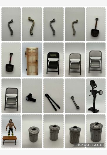 wwe Wwf WWE wrestling wrestlers figures Accesories ,Weapons & Clothing