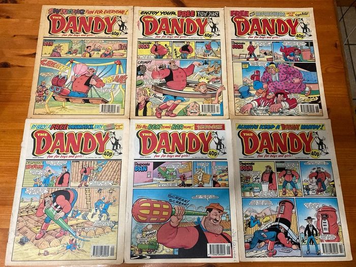 Comics: 'The Dandy' 1996,1997 and 1998 (52 numbers)