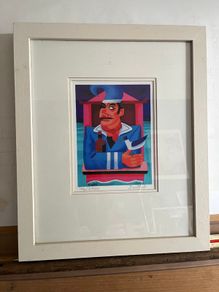Print by Irish artist Graham Knuttel