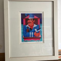Print by Irish artist Graham Knuttel