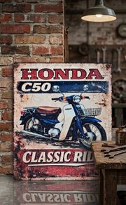 Metal sign