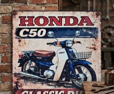 Metal sign