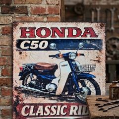 Metal sign