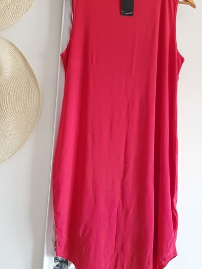 ladies asymmetric high neck dress BNWT