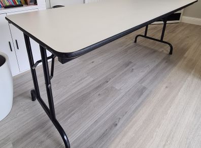 Wood/Laminate Table with Folding Legs