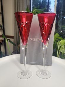 Waterford Love&Romance Crimson Fluets