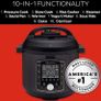 Pro 10-in-1 Electric Multi Functional Cooker - Pressure Cooker, Slow Cooker, Rice Cooker, Steamer, Saute, Steriliser, Yogurt Maker, Sous Vide - Black Stainless Steel, 1200 W, 5.7L (FREE POSTAGE) Image 2