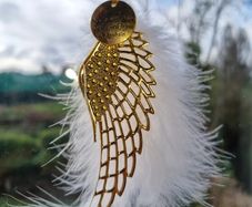 Memorial I Will Hold You in My Heart Until I Hold You in Heaven Angel Wings Hand Crafted Freepost
